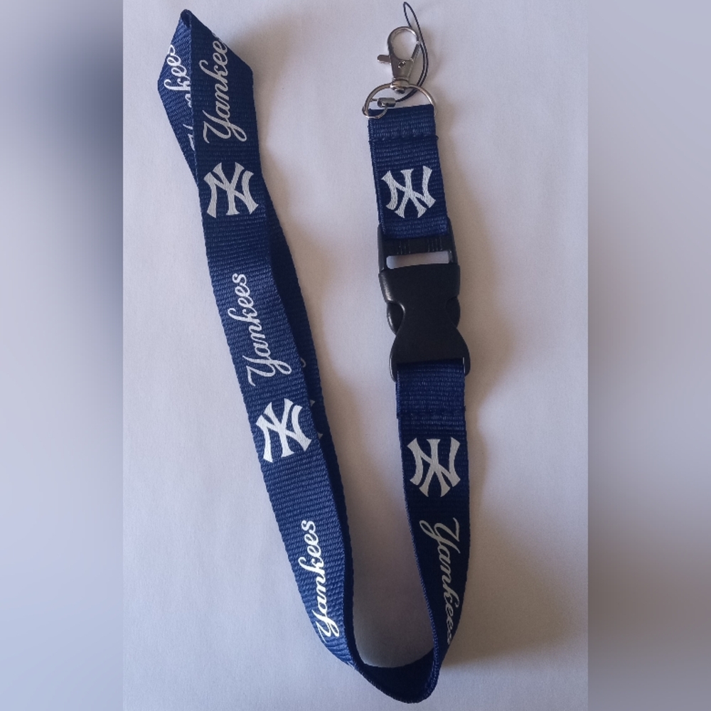 Yankees Blue Lanyard
